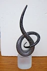 Vintage Renato Anatra Murano Italy Mid Century Modern Glass Knot Sculpture Sign