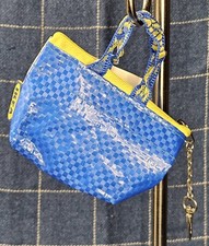 IKEA Miniature Bag With Zipper Keychain Clip New With Tags -- Adorable and Fun
