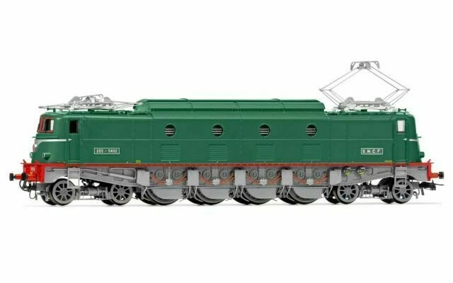 Jouef 2D2 5402 SNCF Epoque IV Echelle HO Locomotive Electrique - Verte (HJ2368)