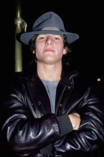 Tom Cruise wearing a fedora style hat unspecified location October- Old Photo