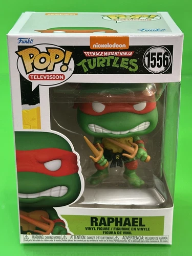 Funko Pop! Television Nickelodeon TMNT #1556 Raphael Vinyl Figure New!!!!