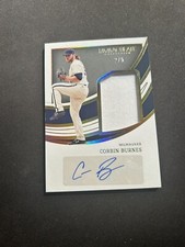 2022 Panini Immaculate Jumbo Socks Signatures Corbin Burnes Auto /5 #JSS-CB