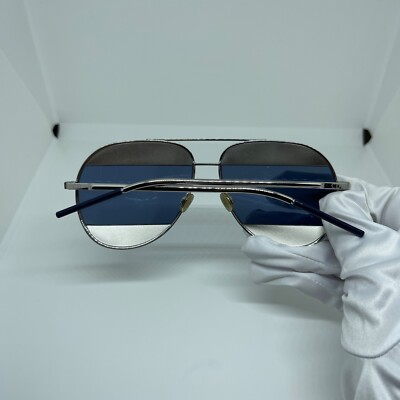 Dior Palladium /Blue 0103 Split 1 Aviator Sunglasses | eBay display picture 2