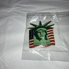 1886-1986 Statue Of Liberty Belt Buckle