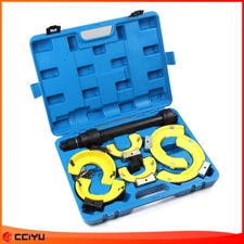 Interchangeable Fork Strut Coil Spring Compressor Extractor Tool Set