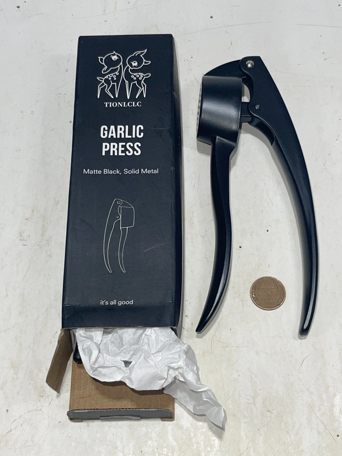 Garlic Press, One-Piece Molding, Efficiently Crush 100% Of Garlic, Durable
Opens in a new window or