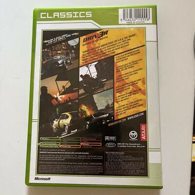 DRIV3R ----- pour XBOX -- COMPLET - FRANCAIS