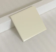 New  Ceramic Daltile  4 1/4" x 4 1/4"  Crisp Linen #0739 Matte