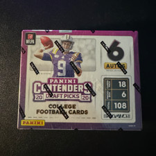 2020 Panini Contenders Draft Picks Football Hobby Box Sealed 6 Autographs