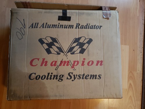Champion 3 Row Aluminum Radiator CC7454 For 1972-1975 Jensen Healey.Preowned - Picture 12 of 16