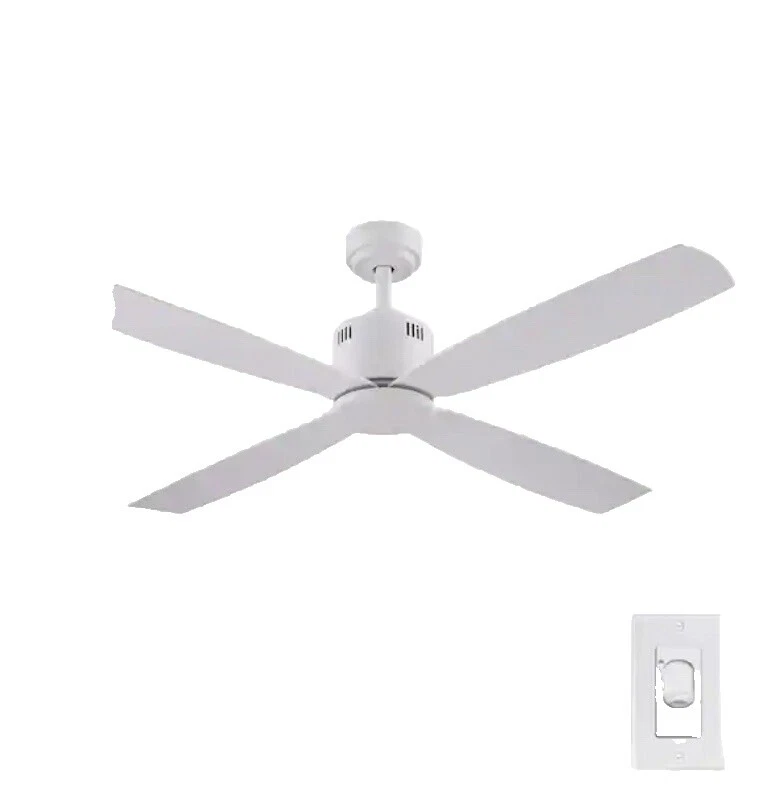 White Corded Modern Ceiling Fans