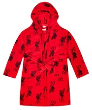 Boys Girls Kids Official Liverpool FC Football Soft Fleece BathRobe DressingGown
