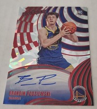 Brandin Podziemski #13/28! RC Auto 2023-24 Panini Revolution NEW YEAR #RA-BPW🔥 