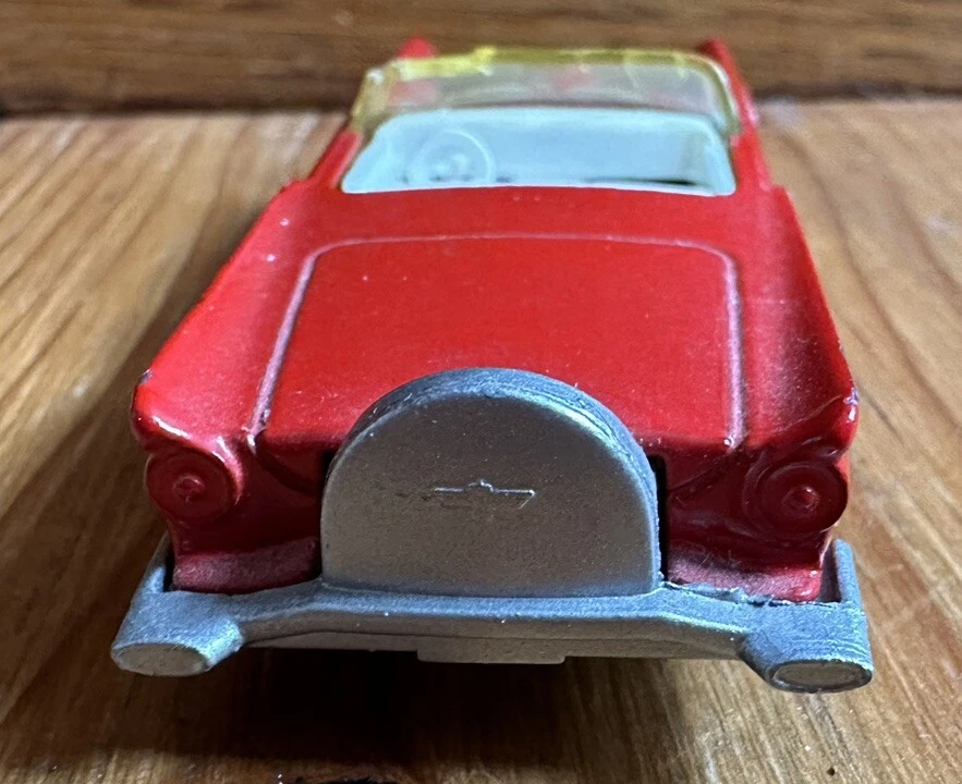 Matchbox Lesney England 1957 Thunderbird 1982 Rot Cabrio - Bild 4 von 4