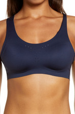 Brooks L16846 Womens Navy Dare Crossback Sports Bra Size 34C/D