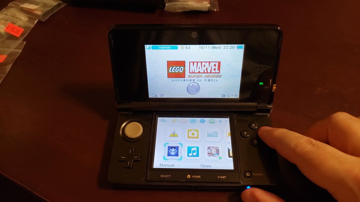 NINTENDO 3DS LEGO MARVEL SUPER HEROES Universe In Peril GAME