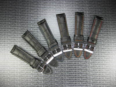 NEW 18mm Black Grain LEATHER STRAP Top Quality Watch Band for LONGINES 