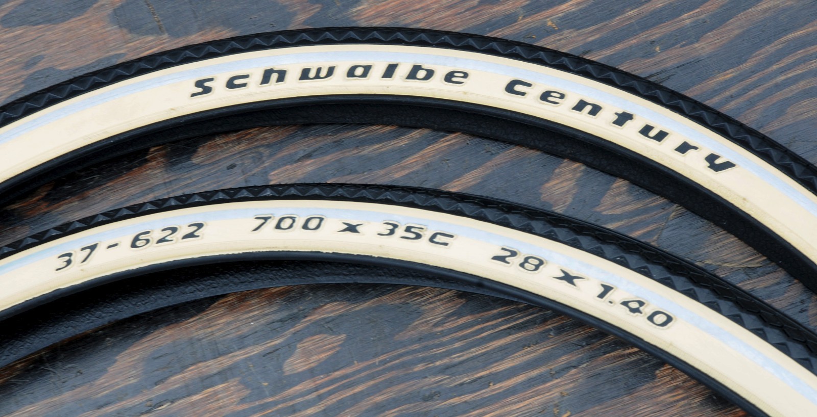 700x35 Antique Cream White 29 Schwalbe Cruiser Bicycle Tires 28" Wood