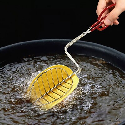 Taco Shells Mold Fried Crispy Deep Fryer Kitchen Tools With Anti Scalding Handle