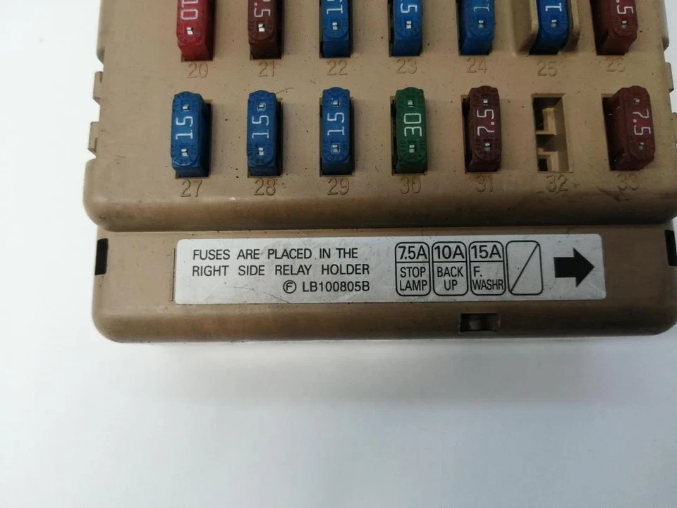 Caja Reles/Fusibles para SUBARU IMPREZA (G12) Classic 2008 997539 - Imagen 2 de 4