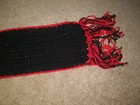 Kid's Scarf Hand Knitted, Homemade Personalized w/ Name "Izzy" * Excellent Shape — photo 3