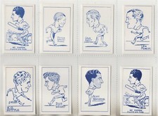 Cricket Caricature  K G (Ken) Suttle  -  Sussex