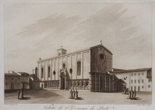 Antonio Terreni, Prato, Toscana, Acquatinta, 1801,
