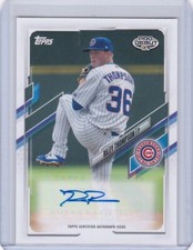 2021 TOPPS PRO DEBUT #PD-117 RILEY THOMPSON AUTO SOUTH BEND CUBS
