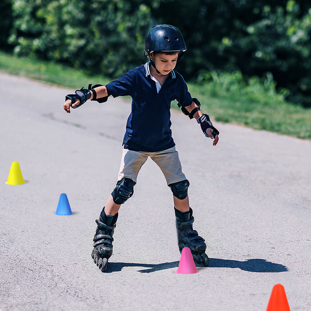 Mini Soccer Training Cones Agility Discs Fitness eBay