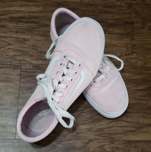 pink vans size 9