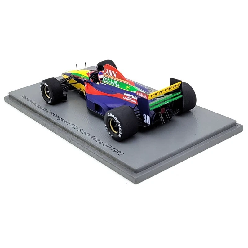 Ukyo Katayama Venturi Larrousse LC92 1992 South Africa GP Spark Models - Immagine 2 di 3
