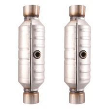 2Pcs 2.5" Inlet & Outlet Catalytic Converter For Ford F150 4.6L 5.4L V8 99306HM