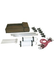 Portabler Elektrozaun-Bausatz für Trekking CORRAL TRAVEL KIT Gesamtgewicht 3 kg