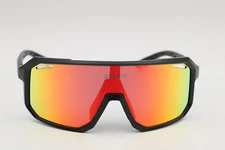 Kapvoe Scvcn X62 Black/Red Mirror Shield Casual Sport Sunglasses