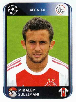 Panini Sticker Champions League 2010/2011 Nr. 461 Miralem Sulejmani AFC Ajax NEU