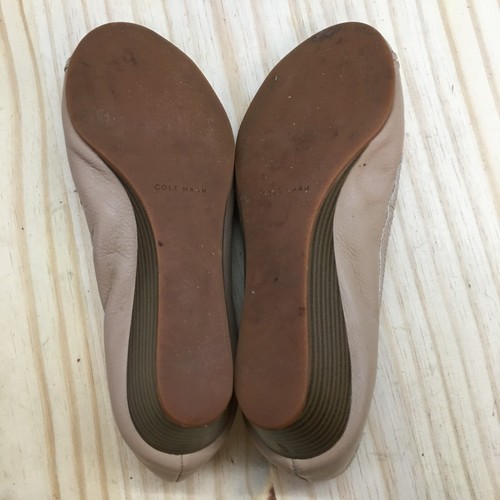 Cole Haan Shoes Womens 6.5 B Cap Toe Wedge Pumps Comfort D41738 Beige Slip On - Picture 11 of 18