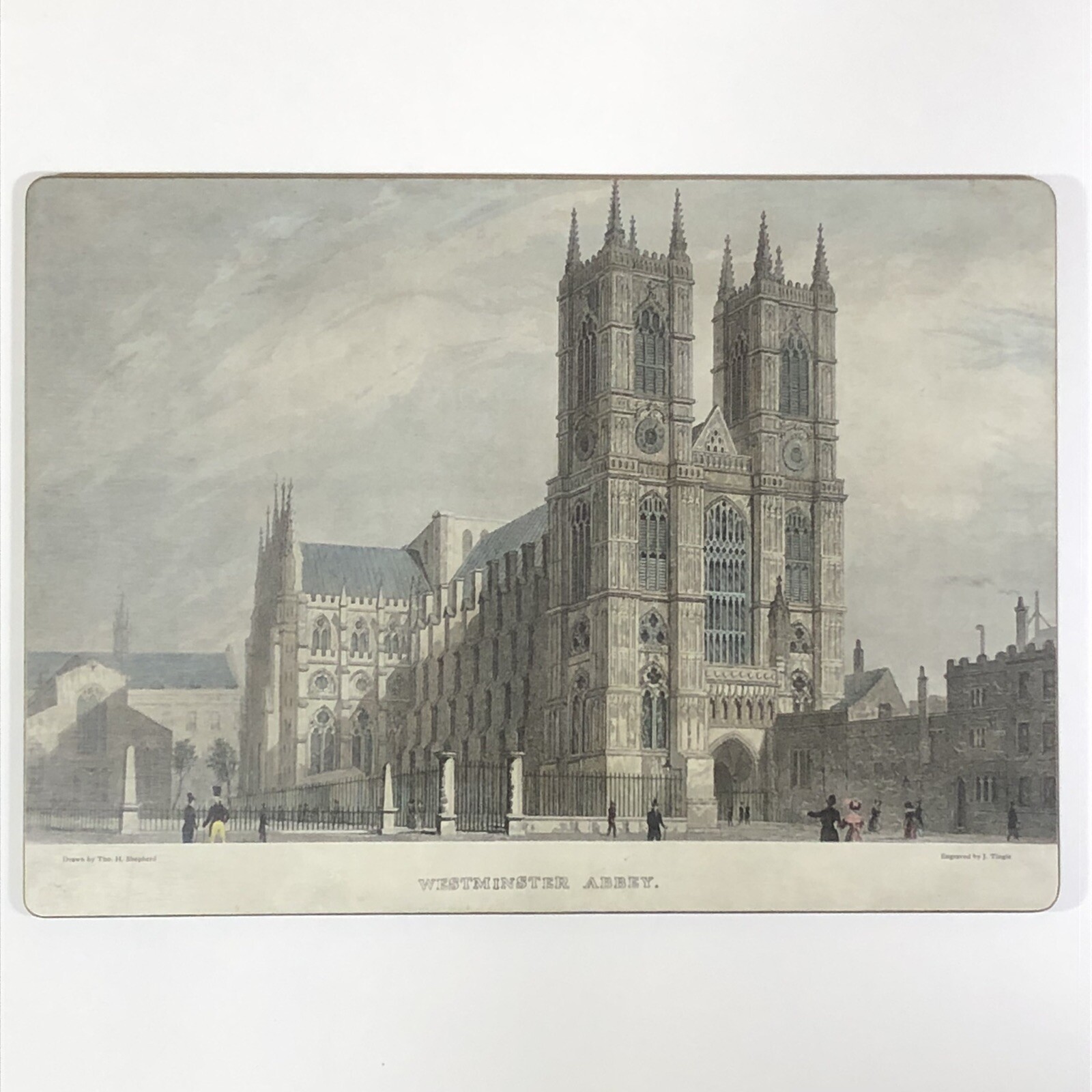 Vintage Lady Clare Board Placemats London Scenes Felt Backed 14 x 10 eBay