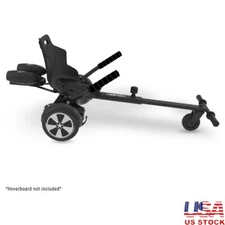 Hoverboard Buggy Attachment W/ Fog Blaster LED Lights Adjustable Frame Fun Ride