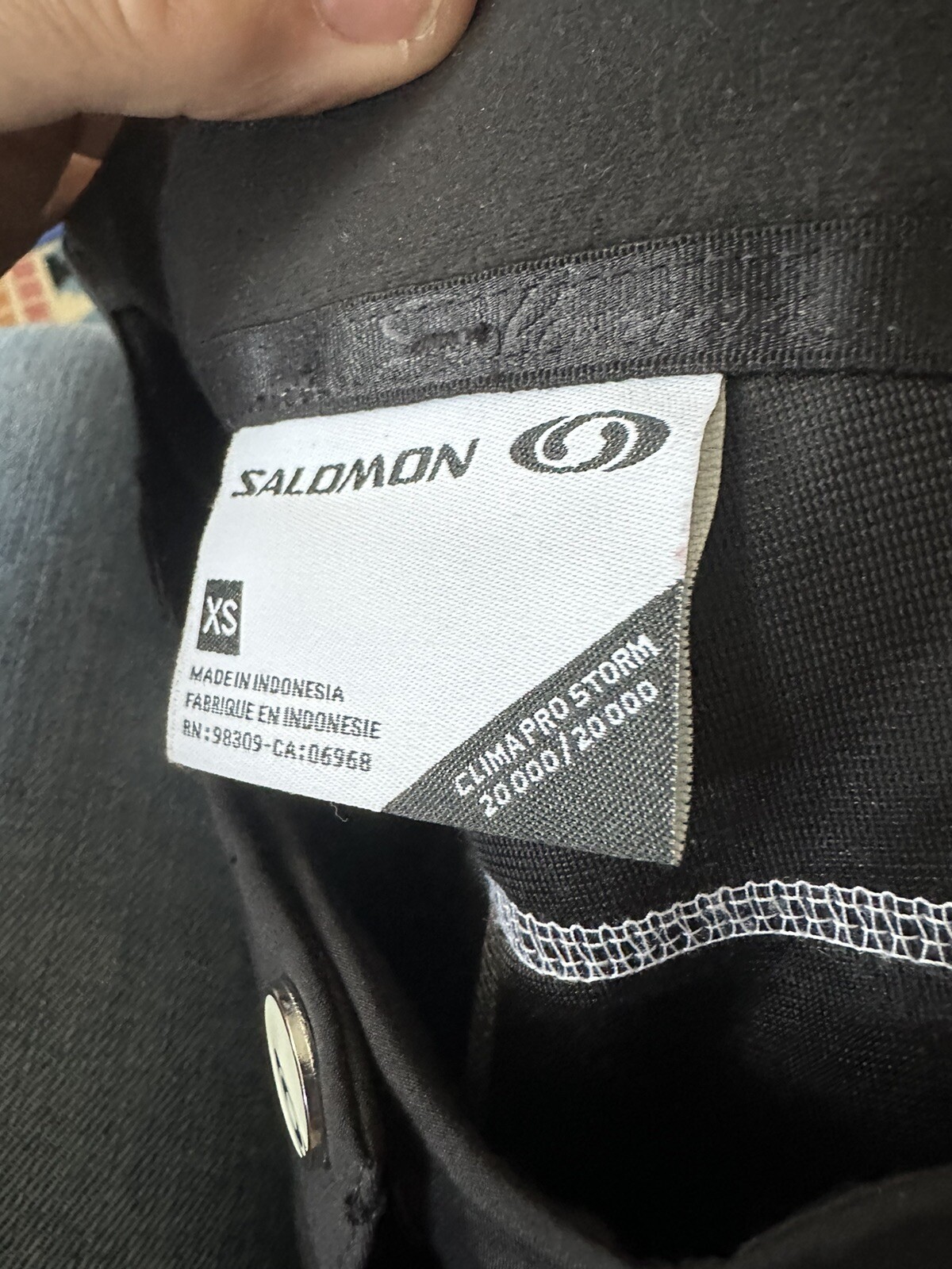 Salomon Pro Storm 20000 Pantaloni Salopette Nuovi senza etichette 26 X30