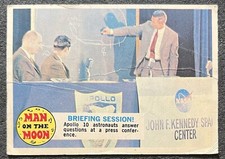 1969 TOPPS MAN ON THE MOON #18A POOR