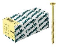 E-Normpro Spanplattenschrauben Senkkopf Verzinkt Gelb Pz D 4,5 X 35... 200 StüCk