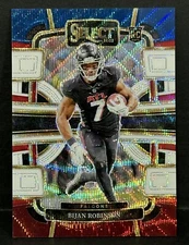 2023 Panini Select Football Falcons RC Bijan Robinson Concourse Tri-Color /259