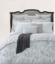 Ralph Lauren Genevieve Gray King Duvet Cover 450 NIP