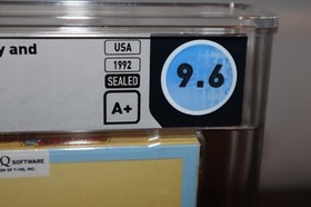 WATA 9.6 - A+ SEALED - Adventures of Rocky & Bullwinkle - NES Nintendo *TOP POP*