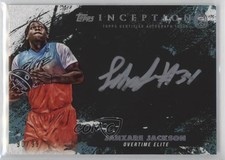 2021 Topps Inception OTE Overtime Elite 90/99 Jahzare Jackson #ISS-JJ Auto 0us8