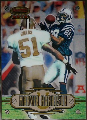 1996 Bowman's Best - Best Bets Football Marvin Harrison #BB7 NM