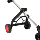 String Trimmer Support Wheel Walk Behind Auxiliary Wheel Adjustable Hight