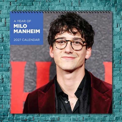 Milo Manheim 2027 Wall Calendar 12 Month Celebrity Photo Fan Collectible