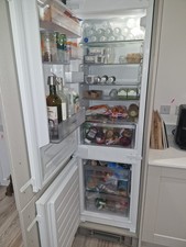 Hotpoint HTC18D011A1 268l Low Frost Integrated Fridge Freezer 70:30, E  (10944)