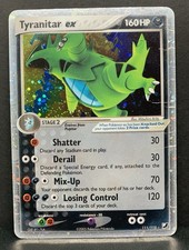 2005 Pokemon TYRANITAR EX Unseen Forces Holo Foil 111/115 HP-Poor on eBay